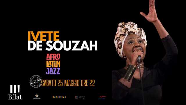 Ivete De Souzah fa tappa al Bflat di Cagliari con il suo Afro latin jazz