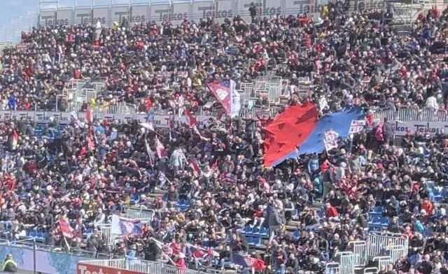 Sassuolo-Cagliari, si va verso il pienone nel settore ospiti: 1700 ticket venduti