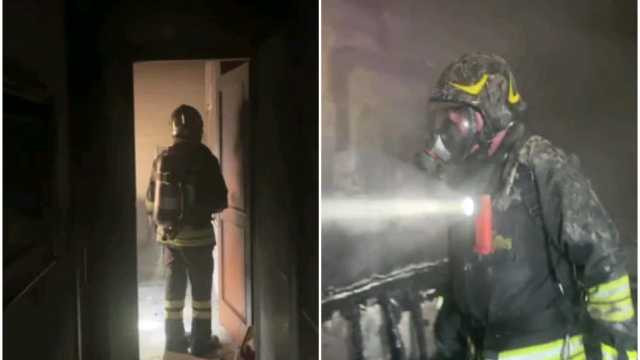 Paura a Settimo, scoppia un incendio in casa: in salvo due anziani