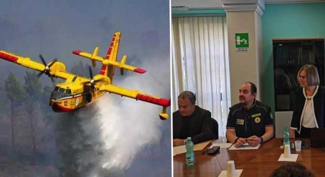 Oltre mille mezzi e quasi 7mila uomini contro gli incendi: la Regione presenta il nuovo piano