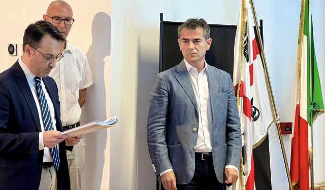 Massimo Zedda Proclamazione