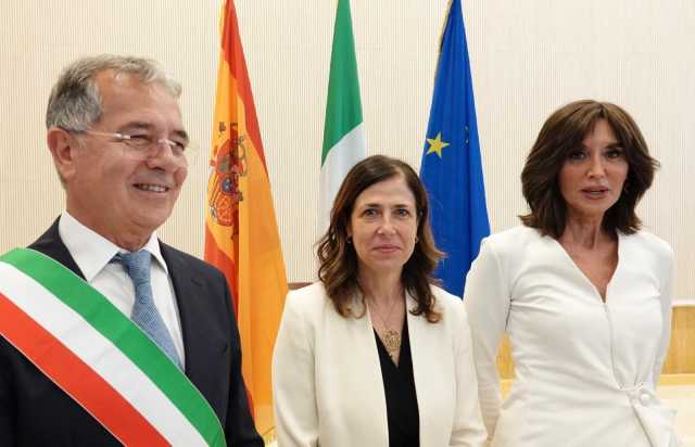 Alessandra Todde a Olbia 