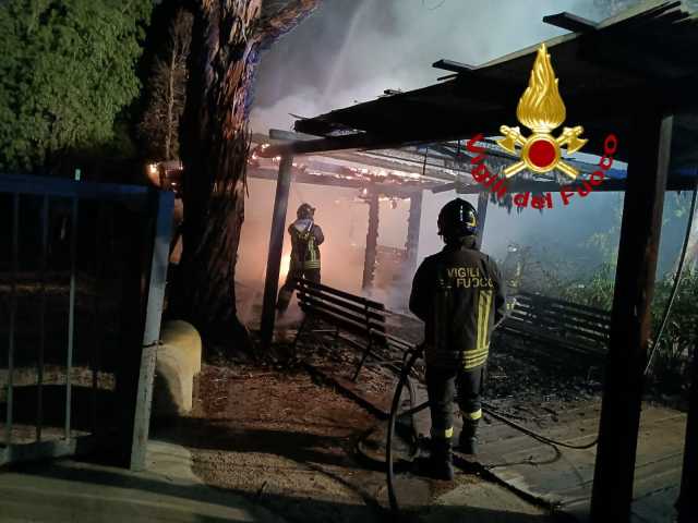 Incendio Arzachena