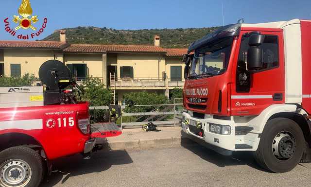 Vigili Olbia Incendio