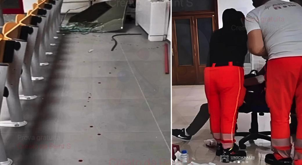 Il crollo, foto Unicalaris