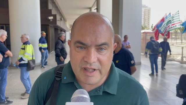 Lavoratori Portovesme Proteste