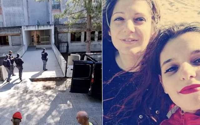 Polizia Sul Posto Nuoro Strage
