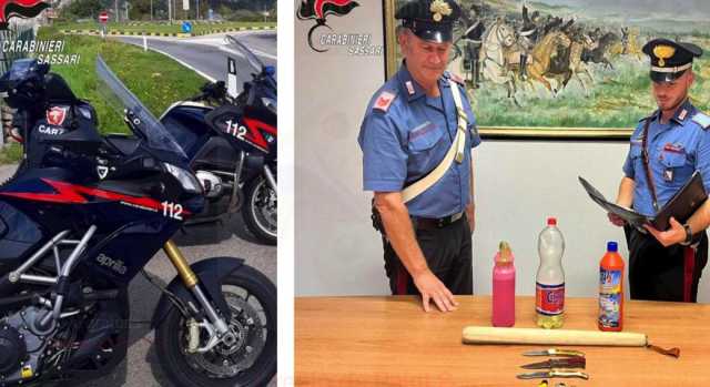 CARABINIERI AGGRESSIONE OLBIA