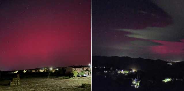 Aurora Boreale Sardegna