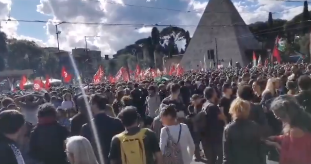 Corteo ROMA PALESTINA