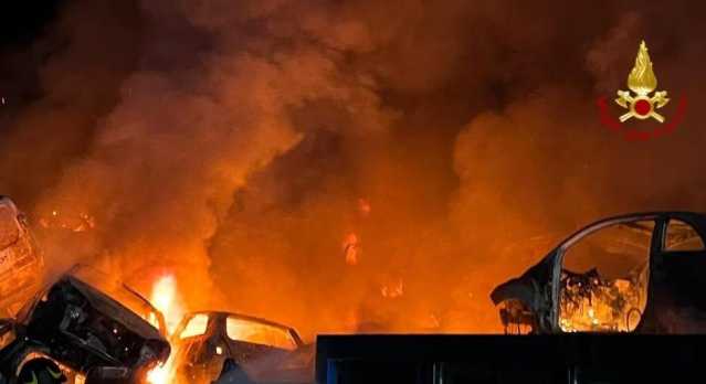 Incendio Autodemolizioni