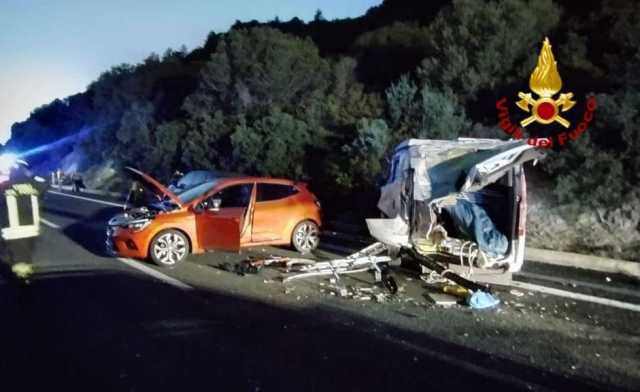 Incidente Nuoro Camion