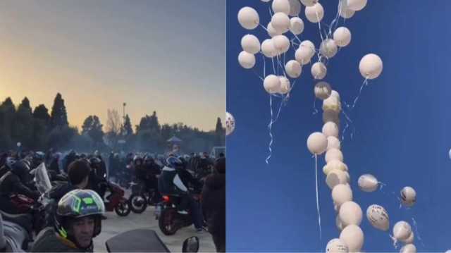 Moto E Palloncini Funerali