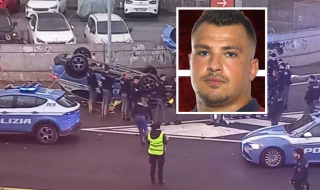 Polizia Roma Scontro Volante