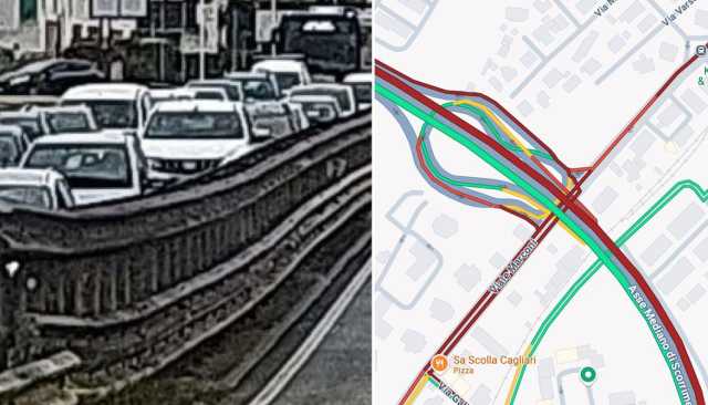 Asse Bloccato Viale Marconi Incidente