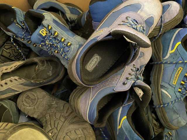 Alcune Delle Scarpe Da Riciclare 1