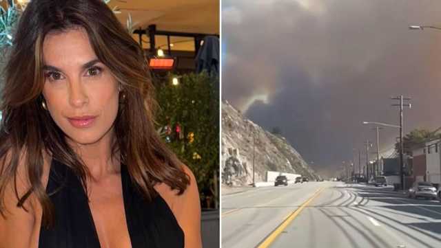Elisabetta Canalis Incendi Los Angeles