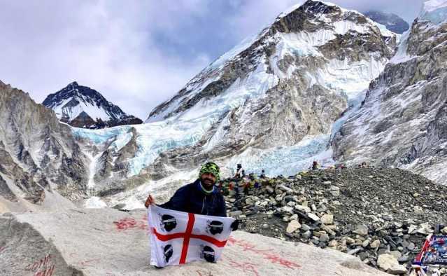 Bandiera Sarda Monte Everest 