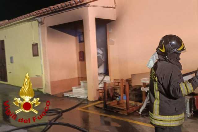 Incendio Casa Santa Teresa