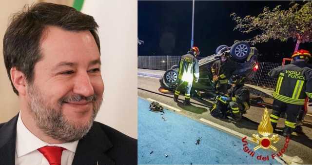 Matteo Salvini E Incidenti Stradali