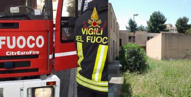 Incendio Carcere Quartucciu