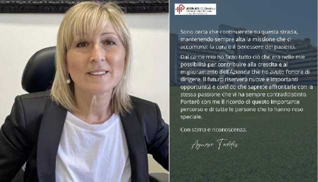 Rivoluzione ai vertici sanità, l'addio della ex Dg del Brotzu: 