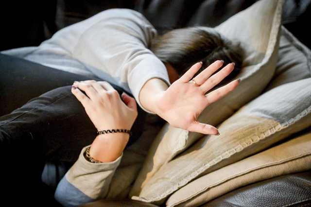 Violenza Sulle Donne Immagine Simbolo