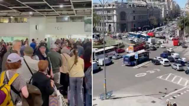 Maxi blackout in Spagna, Portogallo e Francia: caos nelle strade, fermi treni e aerei