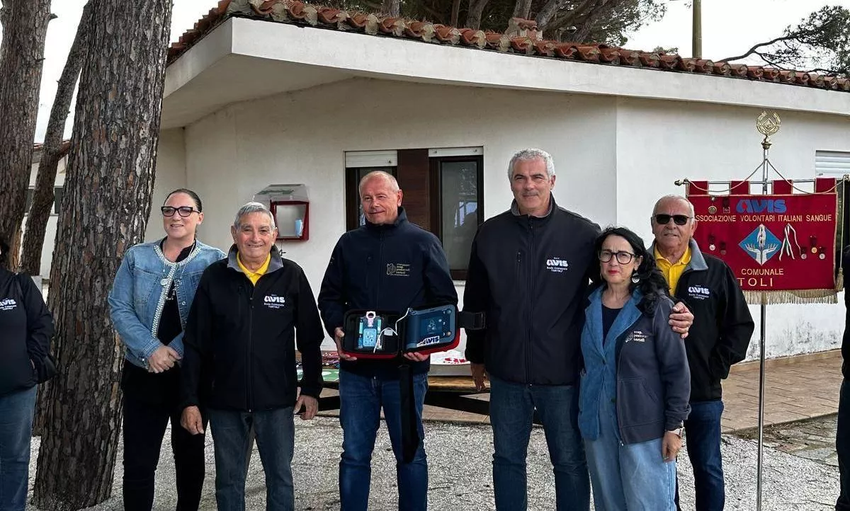 Tortolì, installato un defibrillatore pubblico nella peschiera san Giovanni