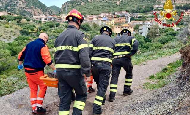 Escursionista soccorsa a Nebida: si era infortunata lungo il sentiero che porta alla laveria Lamarmora