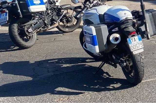 Polizia Locale Cagliari Moto