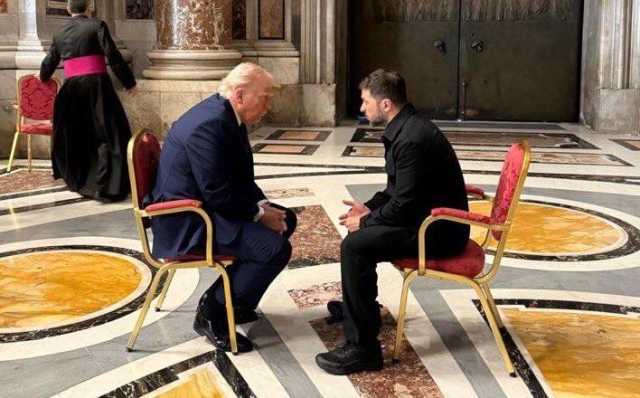 Faccia a faccia Trump-Zelensky a margine del funerale del Papa: 