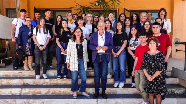 Tortolì, visita della presidente Alessandra Todde all’Istituto Tecnico Professionale