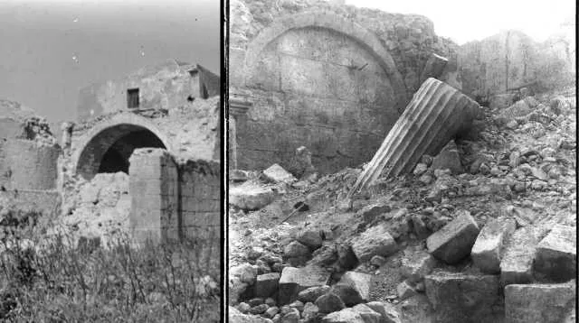 Più di 80 anni fa i bombardamenti su Cagliari: le immagini della Basilica di San Saturnino