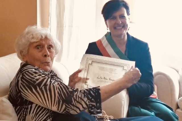 L'agricoltura, la guerra e l'amore per Cagliari: auguri alla centenaria Lucilla Maria Campus