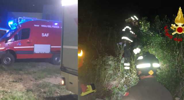 Incidente mortale Orune, l'auto vola giù da un burrone: muore un 68enne