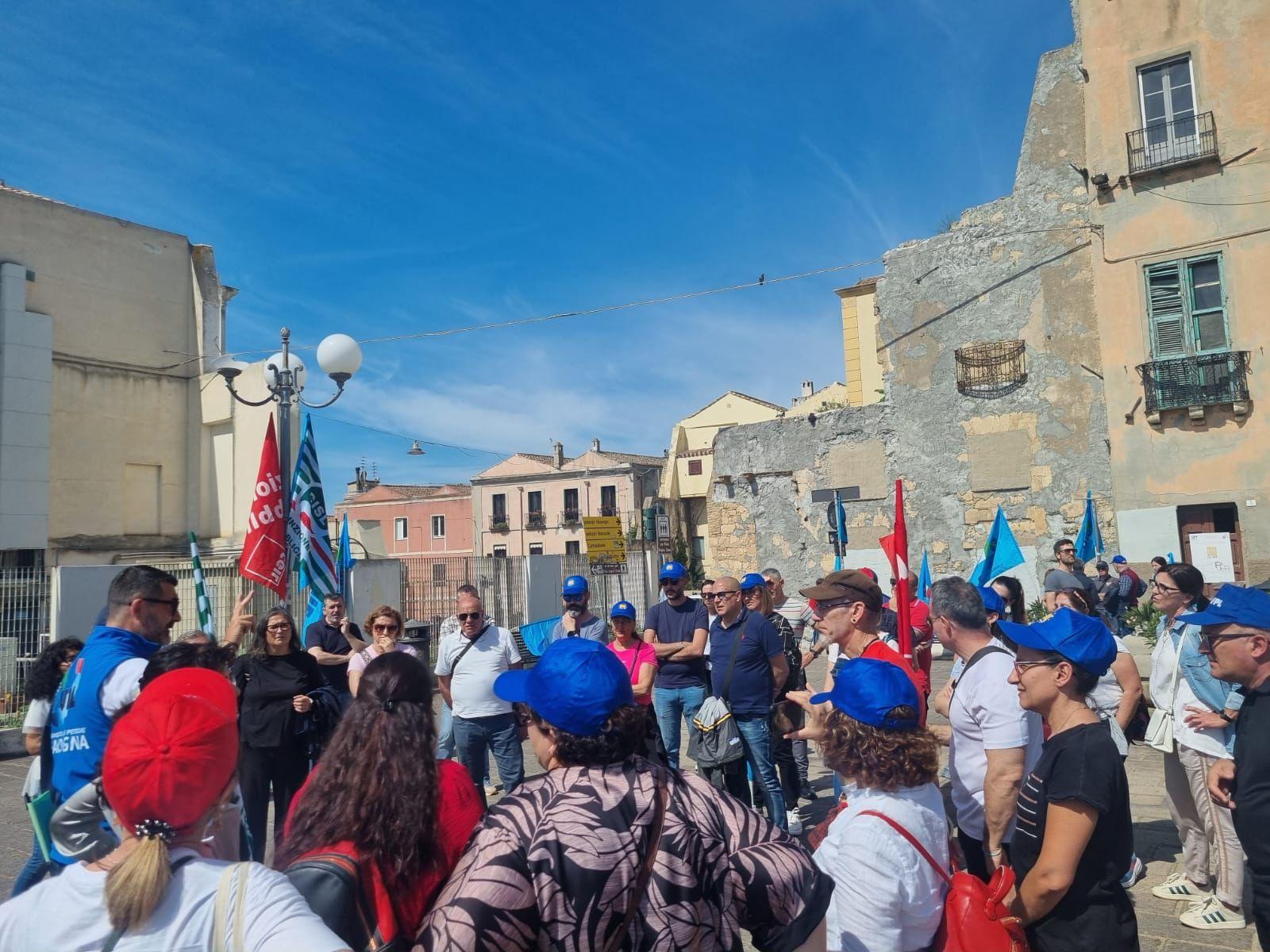 Sanità Privata, lavoratori in sciopero a Cagliari per rivendicare diritti e un contratto dignitoso
