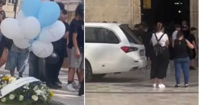 Lacrime, palloncini bianchi e silenzio religioso: Sestu dice addio a Mariano Olla