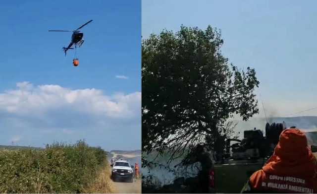 A Nuragus due incendi in un solo giorno, il sindaco: 