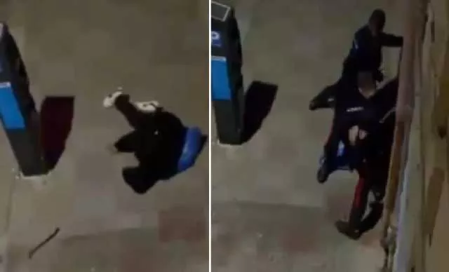 Cagliari, tentano il furto ma uno cade davanti ai carabinieri: arrestati (VIDEO)