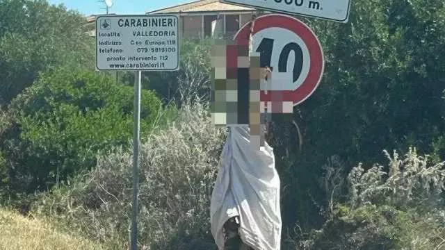 Animale impiccato nel palo di un cartello stradale a Valledoria, Rizzi: 