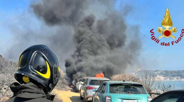 Inferno a Punta Molentis, trovato un innesco vicino alla provinciale