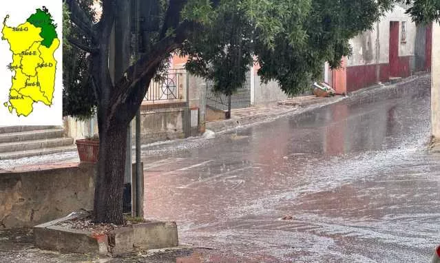 Allerta gialla per il maltempo oggi in Sardegna: grandine a Villacidro (VIDEO)