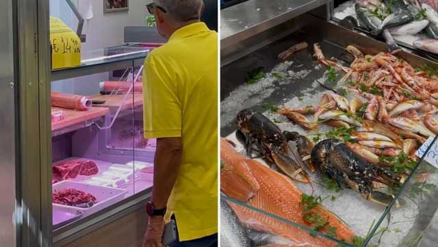 Spese di Ferragosto al mercato di piazza Nazzari: 