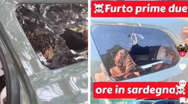 Due turisti a S’Archittu: “Due ore in Sardegna e la nostra auto scassinata