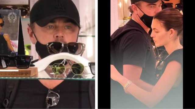 Leonardo Di Caprio e Vittoria Ceretti fanno shopping a Olbia: paparazzati in Sardegna