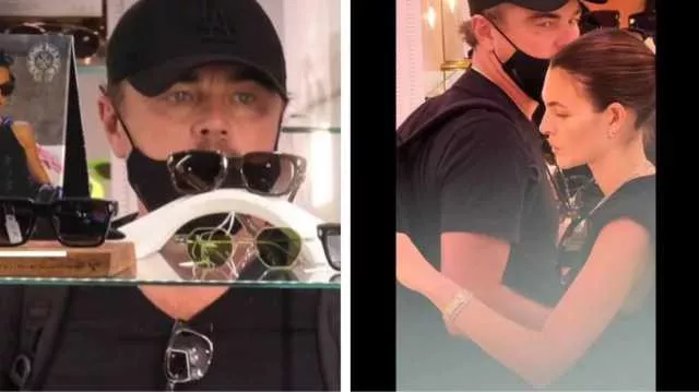 Leonardo Di Caprio e Vittoria Ceretti fanno shopping a Olbia: paparazzati in Sardegna