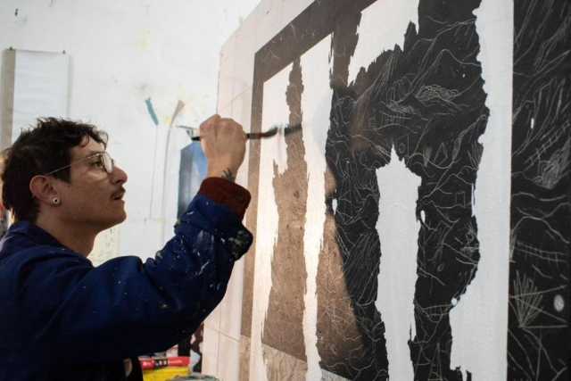 Restituire importanza alle gallerie Ormus: il murale 
