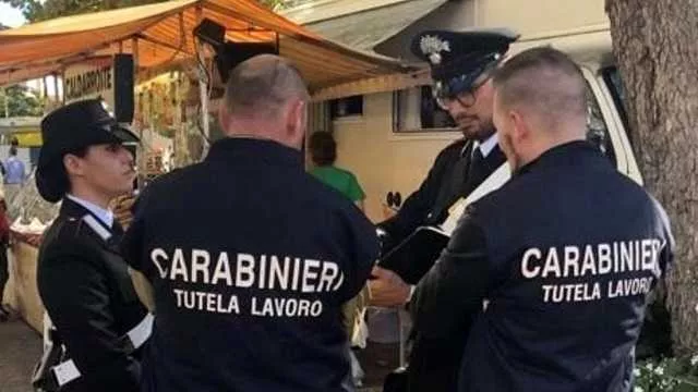 Pula, impianti audiovisivi non autorizzati e lavoratori senza formazione in sicurezza: denunciato 57enne