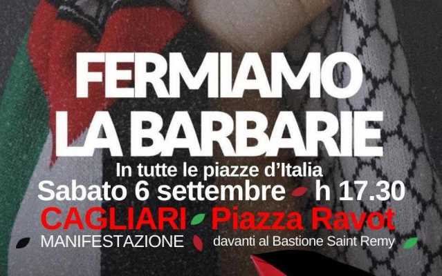 Anche Cagliari scende in piazza per Gaza, la Cgil ai cittadini: 